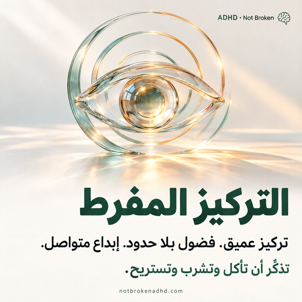 تذكير مصوّر عن ADHD