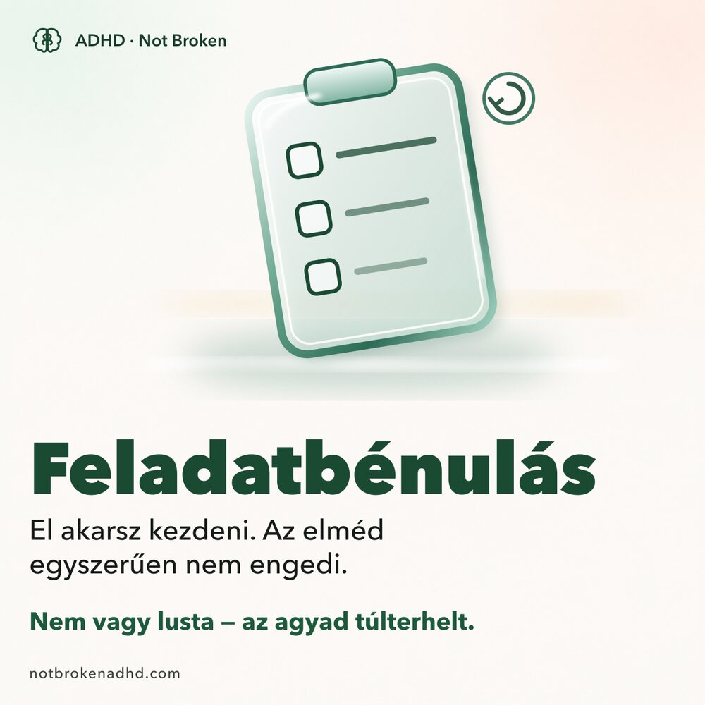 Illusztrált ADHD-emlékeztető