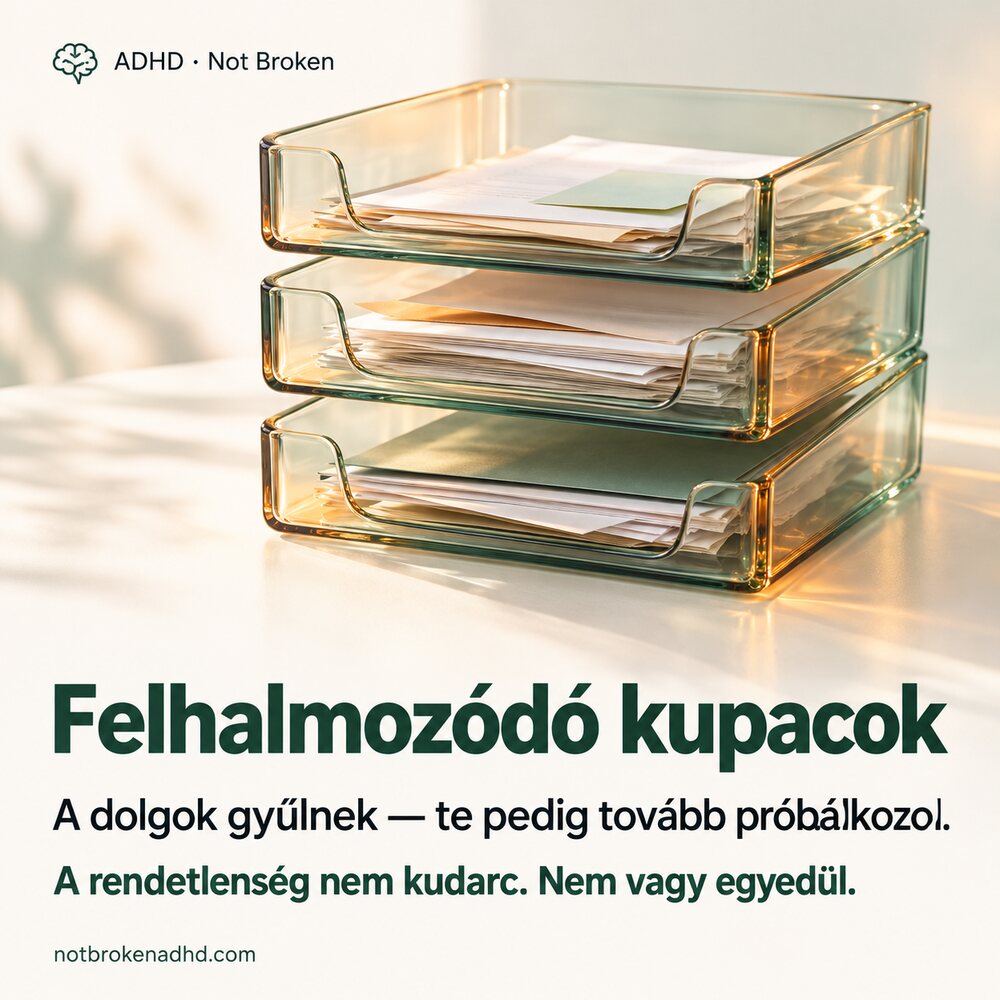 Illusztrált ADHD-emlékeztető