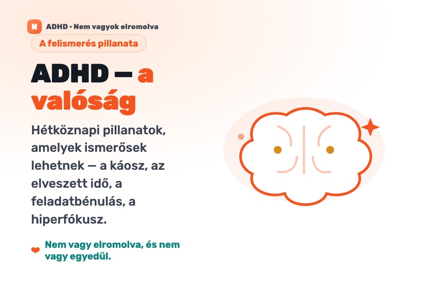 Illusztrált ADHD-emlékeztető