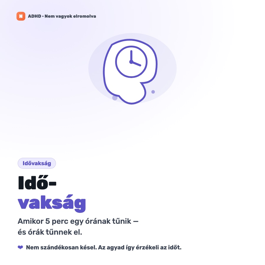 Illusztrált ADHD-emlékeztető